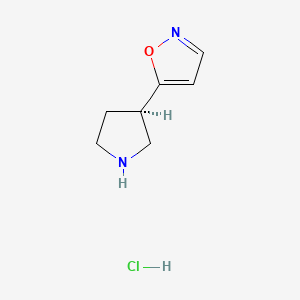 (R)-5-(pyrrolidin-3-yl)isoxazole hydrochloride