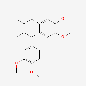 1-(3,4-Dimethoxyphenyl)-6,7-dimethoxy-2,3-dimethyl-1,2,3,4-tetrahydronaphthalene