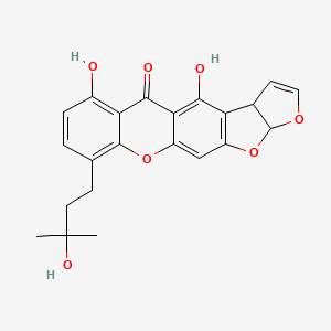 molecular formula C22H20O7 B12297388 Austocystinb 