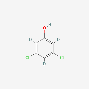 molecular formula C6H4Cl2O B12297389 3,5-Dichlorophenol-2,4,6-D3 