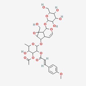 6-O-(2'',3''-Di-O-acyl)alpha-L-rhamnopyranosylcatalpol