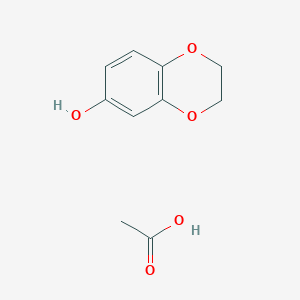 1,4-Benzodioxin-6-ol, 2,3-dihydro-, acetate