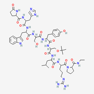 molecular formula C60H86N16O13 B12297478 68630-75-1 (Free base) 