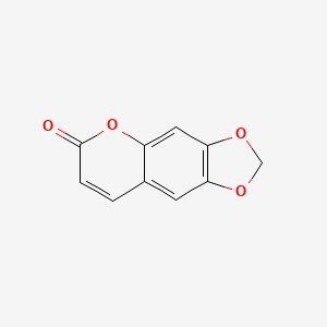 molecular formula C10H6O4 B1229749 阿亚平 CAS No. 494-56-4