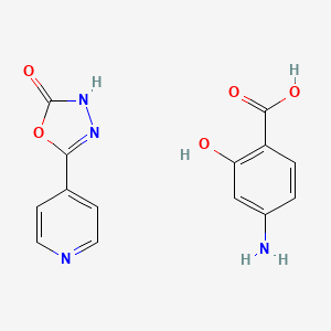 molecular formula C14H12N4O5 B1229751 Vadrine CAS No. 3547-60-2