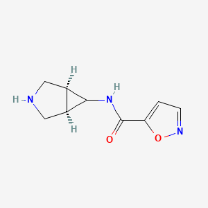 rel-N-((1R,5S,6s)-3-azabicyclo[3.1.0]hexan-6-yl)isoxazole-5-carboxamide