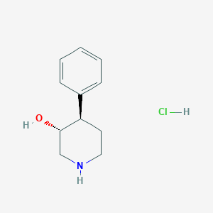 trans-4-Phenyl-3-piperidinol hydrochloride