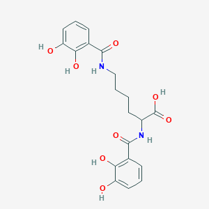 molecular formula C20H22N2O8 B12297597 2,6-Bis[(2,3-dihydroxybenzoyl)amino]hexanoic acid 