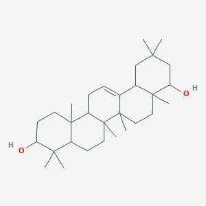 4,4,6a,6b,8a,11,11,14b-Octamethyl-1,2,3,4a,5,6,7,8,9,10,12,12a,14,14a-tetradecahydropicene-3,9-diol