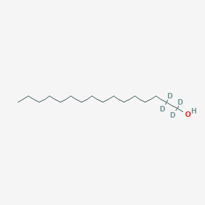 molecular formula C16H34O B12297716 N-Hexadecyl-1,1,2,2-D4 alcohol 