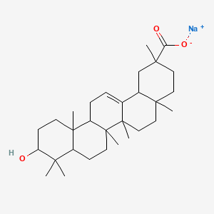 molecular formula C30H47NaO3 B12297783 Glycyrrhetinic acid sodium salt 