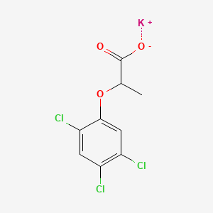 molecular formula C9H6Cl3KO3 B12297791 Fenoprop-potassium CAS No. 2818-16-8