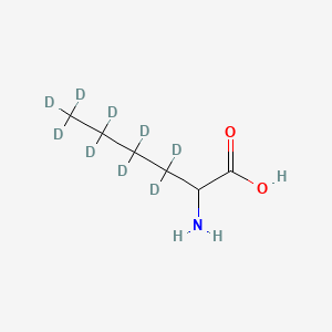 DL-2-Aminohexanoic-3,3,4,4,5,5,6,6,6-d9 Acid