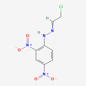 molecular formula C8H7ClN4O4 B12297981 Chloroacetaldehyde (2,4-dinitrophenyl)hydrazone CAS No. 5135-80-8