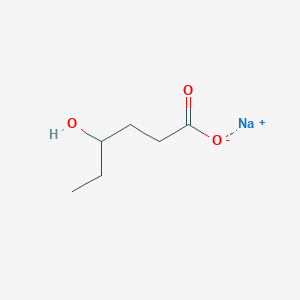 molecular formula C6H11NaO3 B12298079 Sodium 4-hydroxyhexanoate 