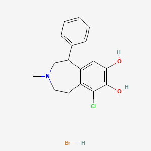 R(+)-6-Chloro-7,8-dihydroxy-3-methyl-1-phenyl-2,3,4,5-tetrahydro-1H-3-benzazepine hydrobromide