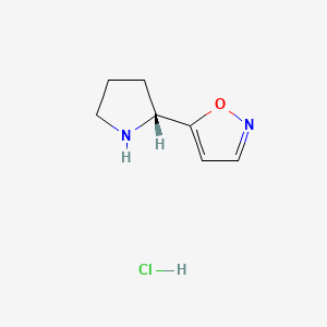 (R)-5-(pyrrolidin-2-yl)isoxazole hydrochloride