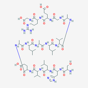 molecular formula C66H112N20O21 B12298302 66 Unclaimed sequence 