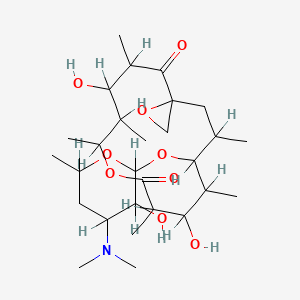molecular formula C28H49NO9 B1229831 Desoleandomycin CAS No. 4166-78-3