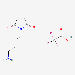 1-(4-Aminobutyl)-1H-pyrrole-2,5-dione 2,2,2-trifluoroacetate