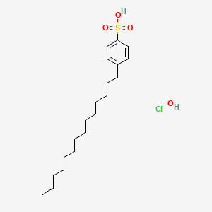 molecular formula C20H35ClO4S B1229835 Oxychlorosene CAS No. 8031-14-9