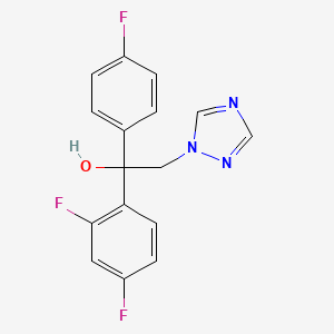 1H-1,2,4-triazole-1-ethanol, alpha-(2,4-difluorophenyl)-alpha-(4-fluorophenyl)-