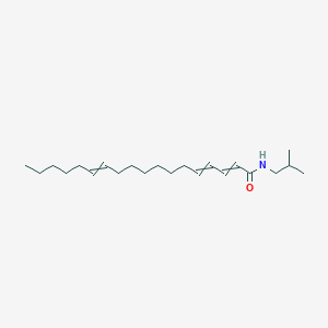 N-(2-Methylpropyl)octadeca-2,4,12-trienamide