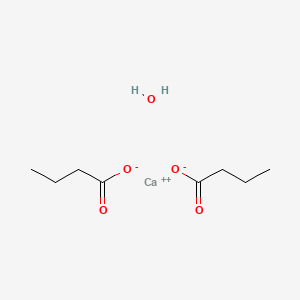 molecular formula C8H16CaO5 B12298390 Calcium butyrate hydrate 