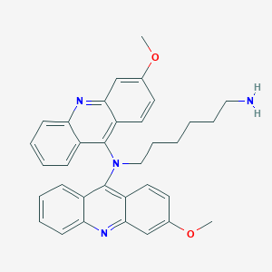 N,N-bis(3-methoxyacridin-9-yl)hexane-1,6-diamine