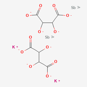 molecular formula C8H4K2O12Sb2 B1229855 酒石酸锑钾 CAS No. 64070-10-6