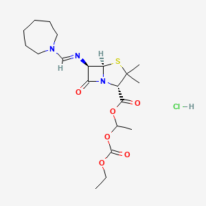 molecular formula C20H32ClN3O6S B1229857 Bacmecillinam hydrochloride CAS No. 76996-24-2