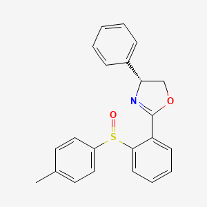 (R)-4-Phenyl-2-(2-((S)-p-tolylsulfinyl)phenyl)-4,5-dihydrooxazole