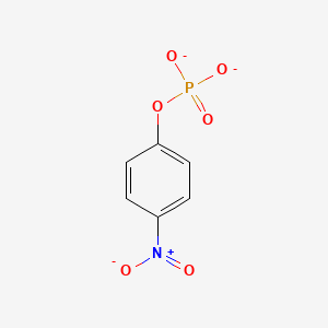 molecular formula C6H4NO6P-2 B1229864 对硝基苯磷酸 