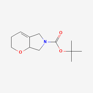 tert-butyl 3,5,7,7a-tetrahydropyrano[2,3-c]pyrrole-6(2H)-carboxylate