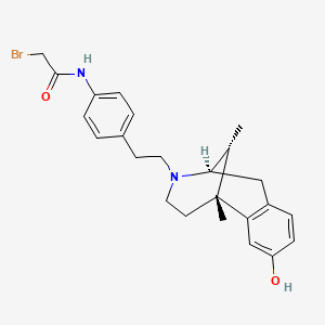 molecular formula C24H29BrN2O2 B1229870 Bab benzomorphan CAS No. 88467-32-7