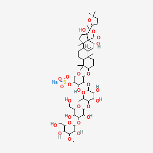 molecular formula C54H85NaO27S B12298753 Boswellic acid, keto- 