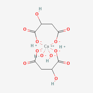 Diaqua[(2S)-2-(hydroxy-|EO)butanedioato(2-)-|EO1]calcium