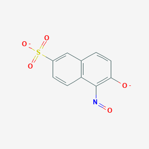 5-(Oxidoimino)-6-oxo-5,6-dihydronaphthalene-2-sulfonate