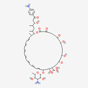 molecular formula C59H84N2O17 B12298900 11-Deoxycandicidin D 