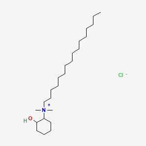 molecular formula C24H50ClNO B12298948 Cethexonium chloride CAS No. 58703-78-9