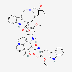 molecular formula C56H68N6O9 B12298996 V-Trp-E CAS No. 81571-34-8