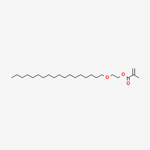 molecular formula C24H46O3 B12299006 2-Octadecoxyethyl 2-methylprop-2-enoate CAS No. 52352-43-9