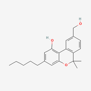 molecular formula C21H26O3 B1229901 11-Hydroxycannabinol CAS No. 30432-08-7