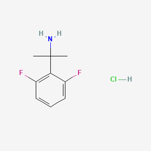 2-(26-Difluorophenyl)propan-2-amine hydrochloride