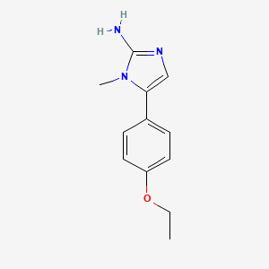 5-(4-ethoxyphenyl)-1-methyl-1H-imidazol-2-amine