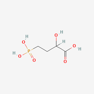 molecular formula C4H9O6P B1229913 2-Hydroxy-4-phosphonobutyric acid CAS No. 51360-19-1