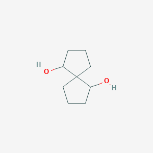 molecular formula C9H16O2 B1229922 Spiro[4.4]nonane-1,6-diol 