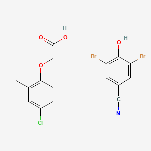 molecular formula C16H12Br2ClNO4 B12299271 Bronate CAS No. 8068-17-5