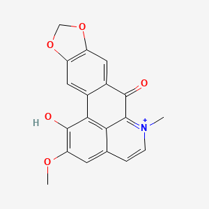 molecular formula C19H14NO5+ B1229938 南达苏林 CAS No. 49679-20-1