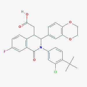 molecular formula C29H27ClFNO5 B12299409 Sting18 